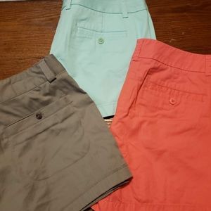 3 pairs of women's shorts size 10